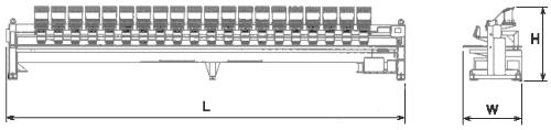 BEDSH Z12 ZQ Series dimensions